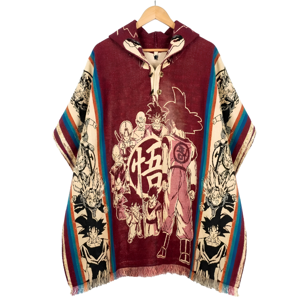 Izel Ponchos™ Anime Poncho - Handmade