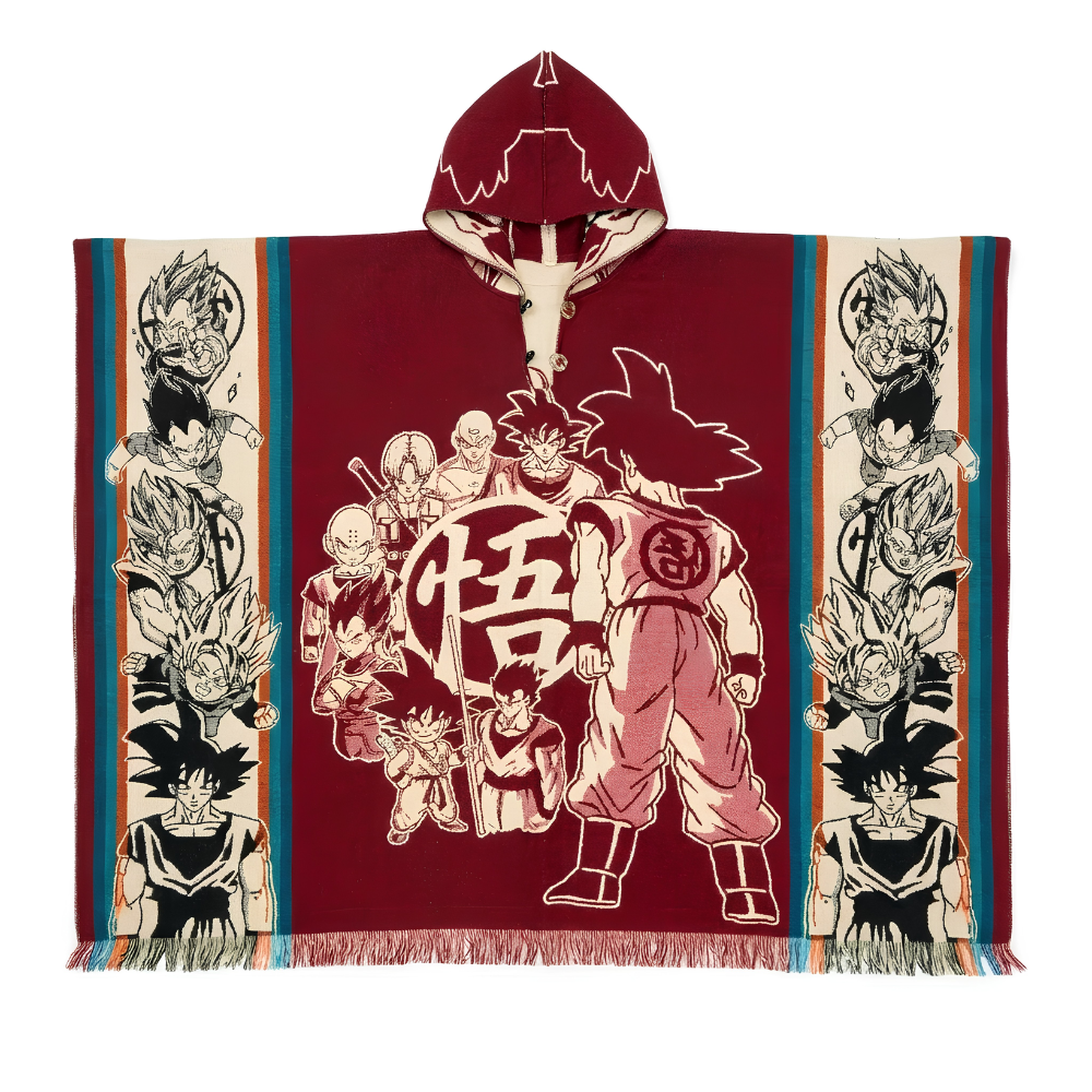 Izel Ponchos™ Anime Poncho - Handmade